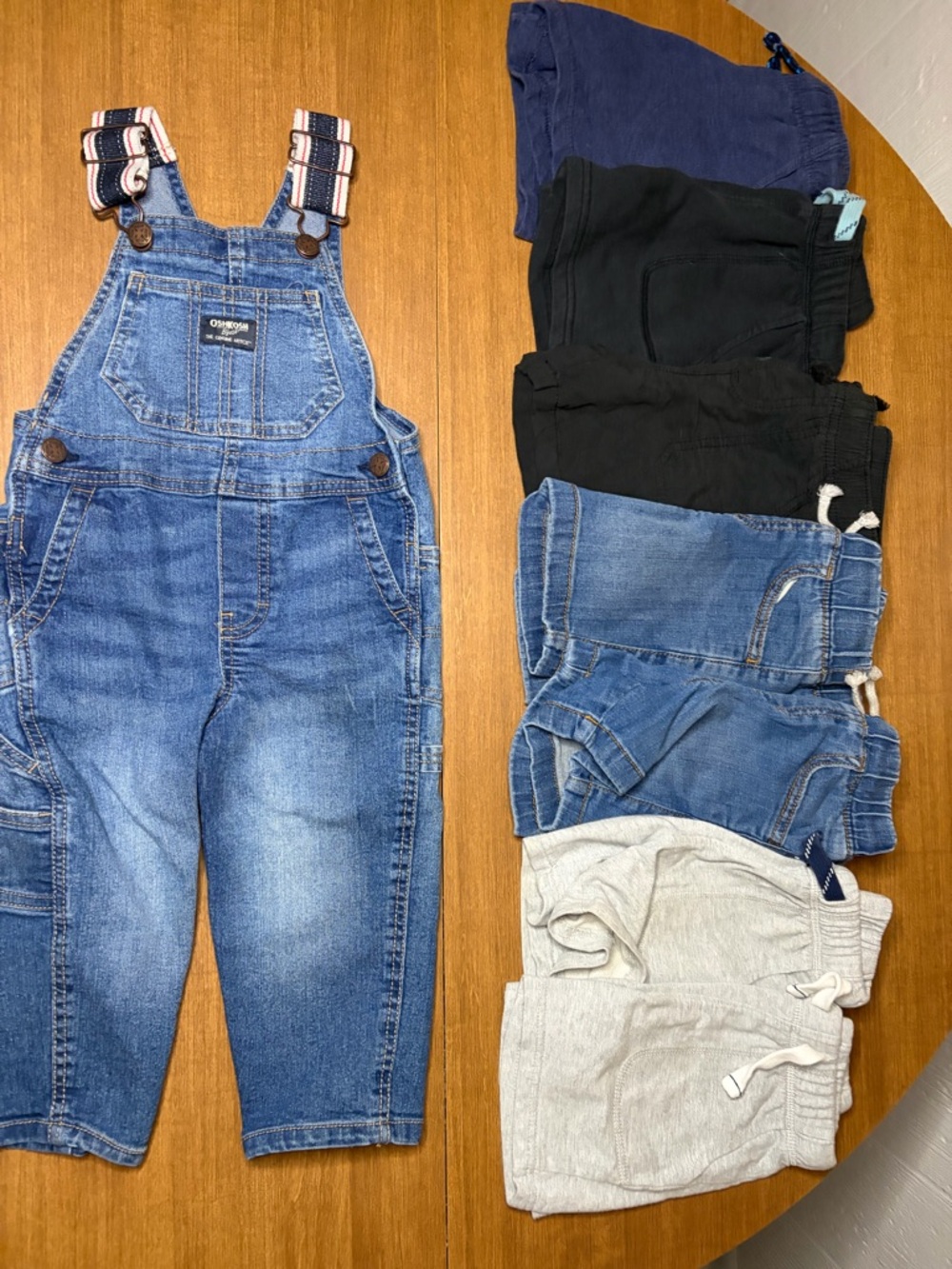 Boys 2T Shorts/Overall Bundle
